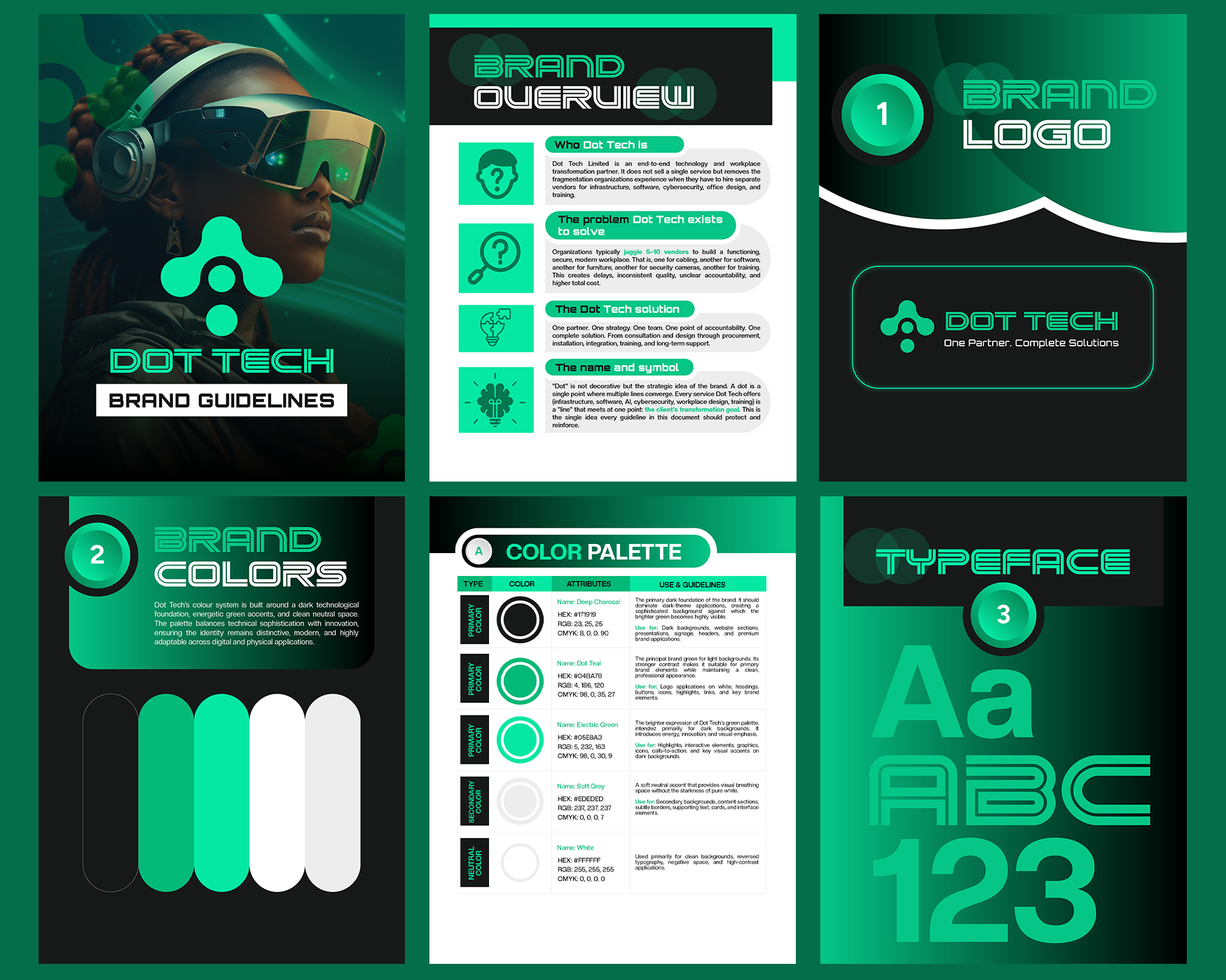 Logo & identity project sample