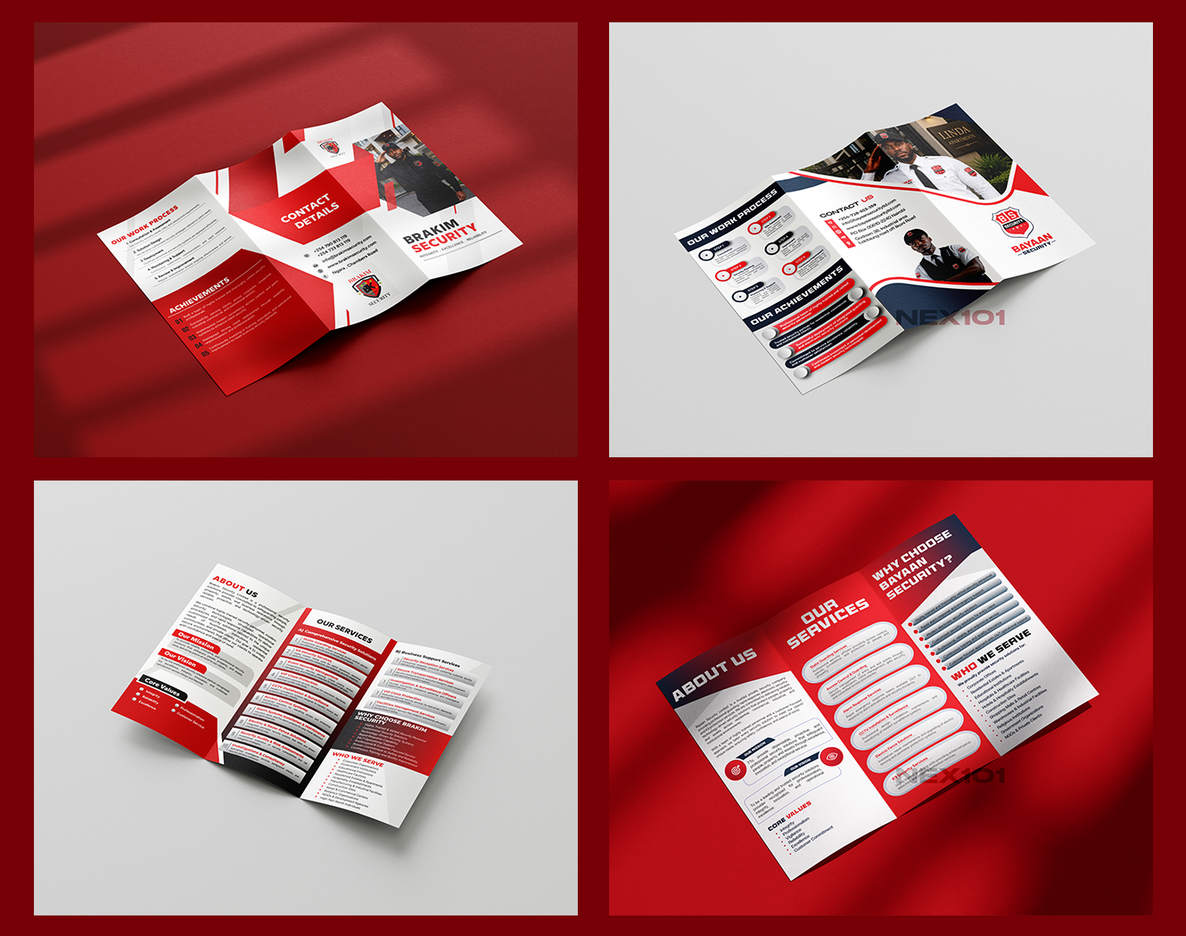 Brochures project sample